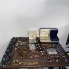 20+ Pieces Of Vintage Costume Jewelry:Necklaces, Earrings, Bracelets, W/two Case