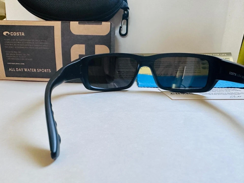 Gafas de sol Costa Del Mar FANTAIL marco negro mate lentes polarizadas 580P Foto 4 de 4