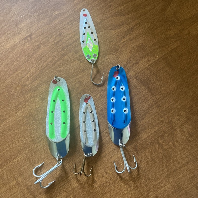 (3) Vintage Charger And (1) Heddon Spoons