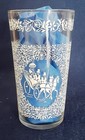 6-Vintage Hazel Atlas Monticello Triple-Sided Sleigh Scenes Glasses; 5", 10 oz — photo 3