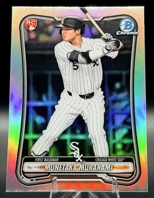 2026 Bowman Chrome Munetaka Murakami  RED ROOKIE RC VARIATION   White Sox #9