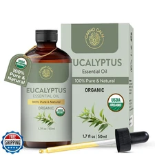 Carno Calm Eucalyptus Essential Oil | USDA Certified Organic Eucalyptus Oil |