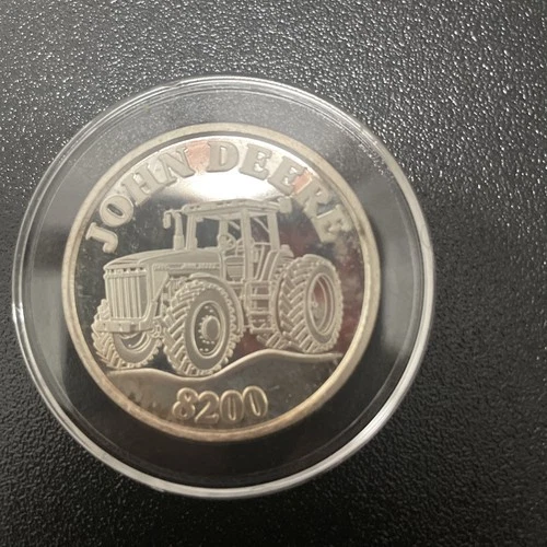 John Deere One Troy Ounce .999 Fine Silver Collector Coins