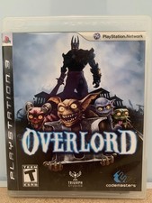 Overlord II PS3 (Sony PlayStation 3, 2009) CIB Manual Included Tested Works