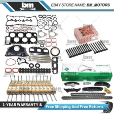 Cylinder Head Bolts&Timing Chain Kit for VW Touareg 06-10 AUDI Q7 3.6L VR6 BHK