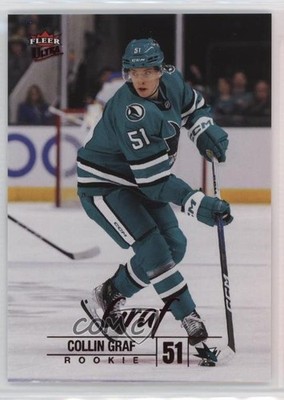 2024-25 Upper Deck Fleer Ultra Rookies Red Foil 42/94 Collin Graf Rookie RC 06wk