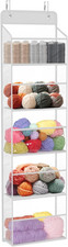 Door Hanging Yarn Storage Organizer, Knitting and Crochet Organizer Yarn Ball...