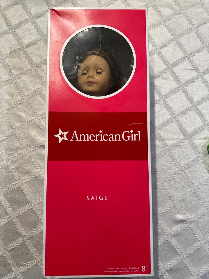 Muñeca American Girl Saige Copeland 2013 Niña del Año 18" USADA Foto 4 de 4