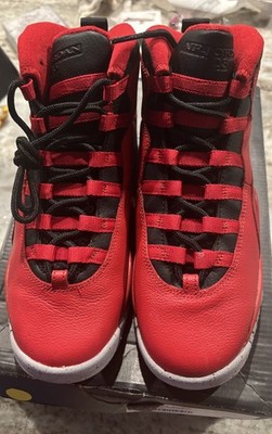 Jordan 10 Bulls Over Broadway Sneakers Size 5 Original Box Included