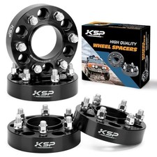 KSP 6x135 to 6x135 Wheel Spacers for F150, 1.5in 38mm 1.5" 2015-2025 F150 Black