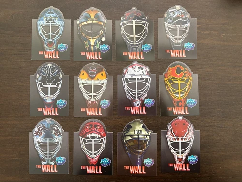 Complete Set - 1996 Collector's Edge Ice The Wall FERNANDEZ, DUNHAM, FICHAUD ++