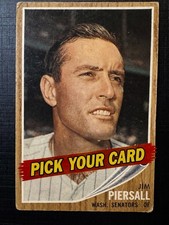 1962 Topps Baseball: Pick Your Card: G - EX: Perfect for Set Builders: Vintage