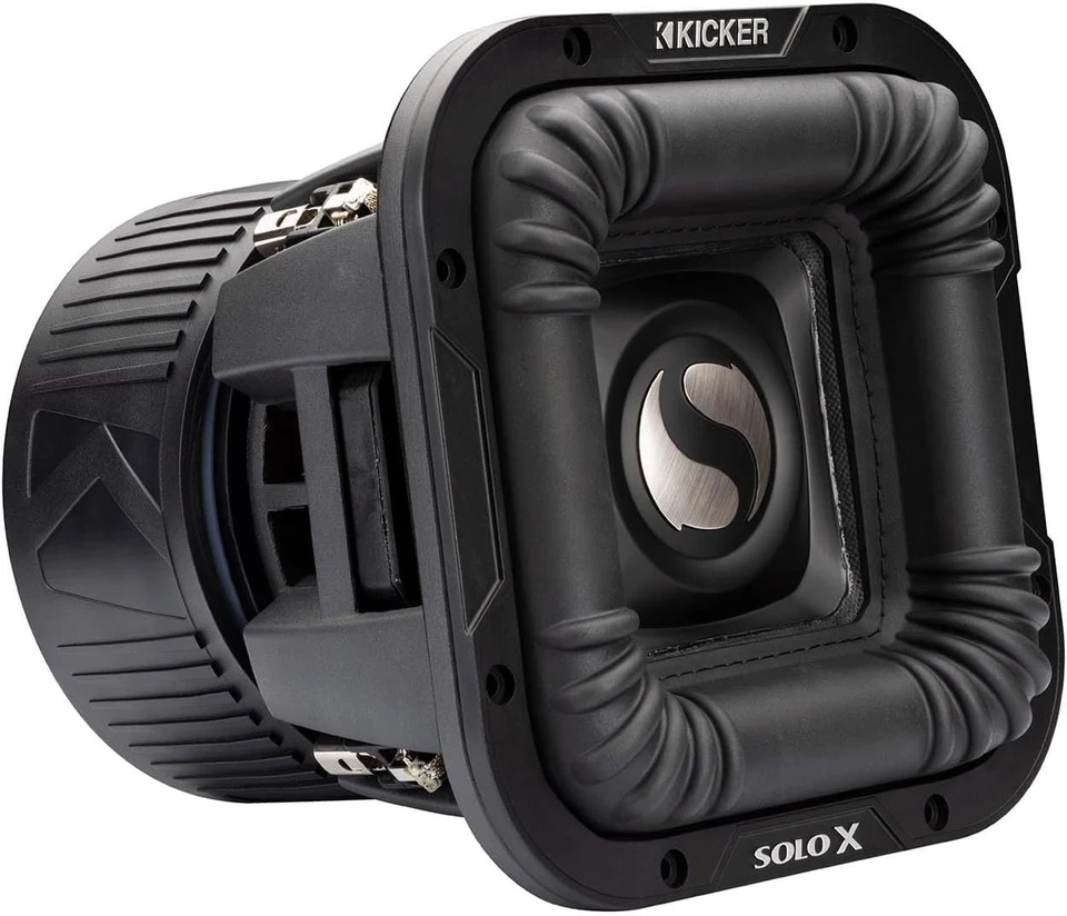 Kicker 49L7X81 Solo-X 8" L7X High Excursion SPL Competition Subwoofer, 1 Ohm DVC - Image 4 of 4