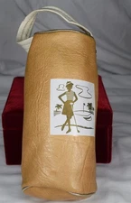 Vintage 1960's Golf Bag Cooler Accessory Women's Rare Case Balls Beverage Carry