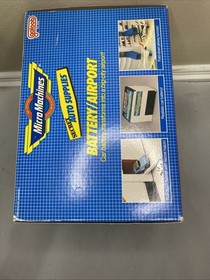 1989 Micro Machines Secret Auto Supplies Battery - Airport Set Galoob No. 6466