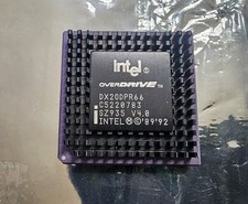 Vintage - Intel Overdrive 486 DX2ODPR66 66mhz - Tested Working - Retro Gaming
