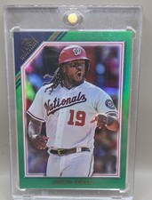 2022 Topps Gallery Josh Bell #5 Green Foil Parallel 45/125 Washington Nationals 