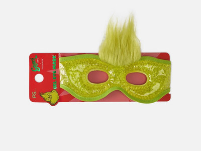Dr. Seuss Grinch Augenmaske Gel Brandneu mit Etikett Geschenk Geburtstag Weihnachten Strumpf Füller