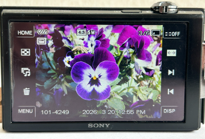 Sony Cyber-Shot DSC-T900 Black 12.1MP 4x Zoom Digital Camera