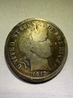 1912-D BARBER DIME ** EXTRA FINE COIN  Beautifully Toned
