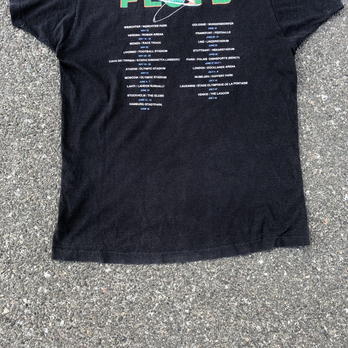 Vintage 80s Pink Floyd 1989 world tour tshirt | eBay
