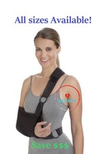 NEW PROCARE CLINIC SHOULDER IMMOBILIZER ARM ELBOW SHOULDER SLING ALL SIZES 
