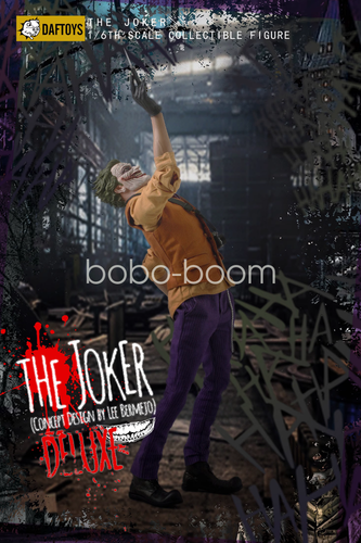 Juego de disfraces escala 1/6 DAFTOYS F01 The JOKER Head conjunto de ropa versión cómic Figura - Imagen 5 de 17