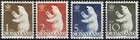 Greenland 1963, Polar Bear HV set MNH, Mi 58-61 cat 10€