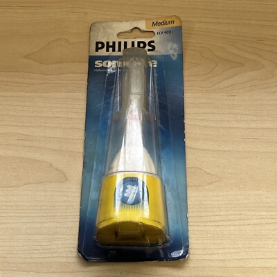 2x Philips HX4001 Sonicare Ersatzbürstenkopf Original Vintage Selten Brandneu