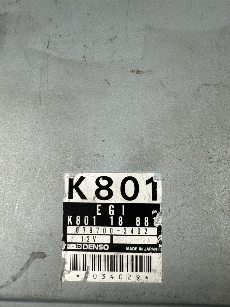2011年購入　MTDSnGパッケージ K80118881 92-93 MAZDA MX3 ECU ECM COMPUTER K801 18 881 | eBay