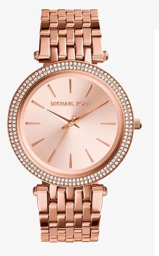 Womens Wristwatch MICHAEL KORS CHARLEY MK2823 Leather Pink  display picture 3