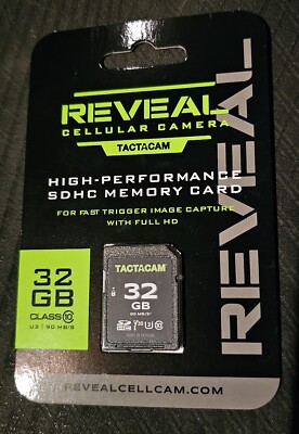 Tactacam Reveal Full Size 32 GB SD Card