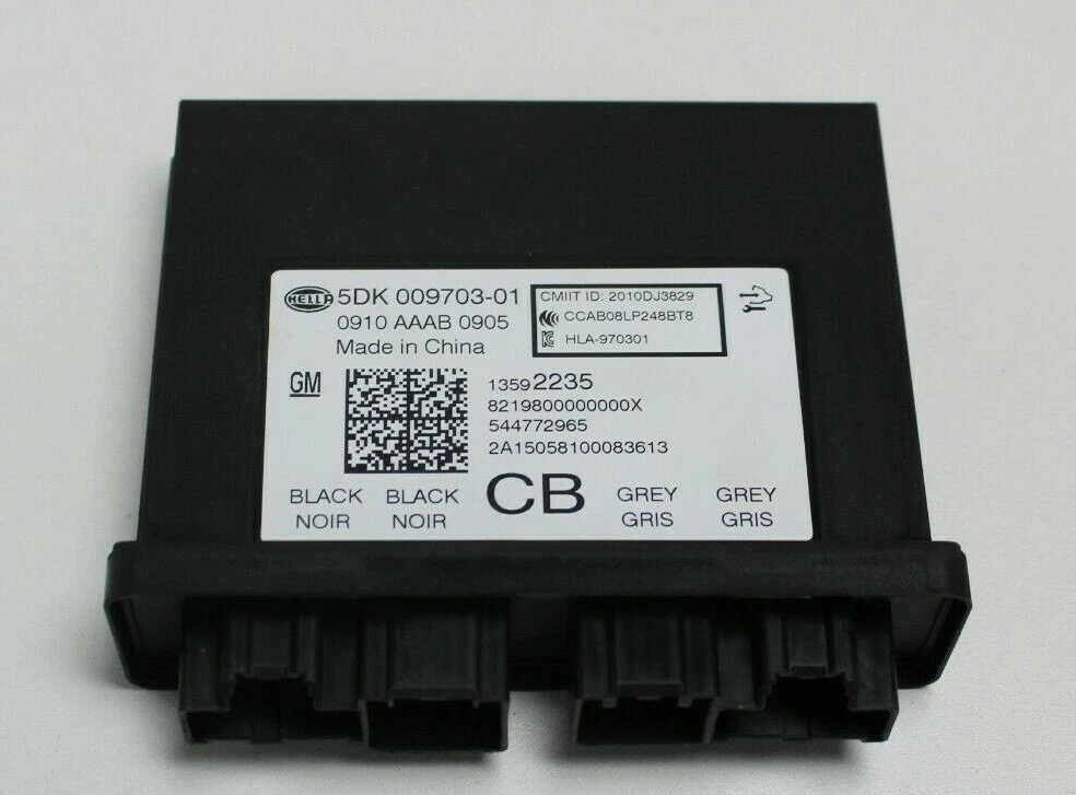 Buick 15 16 Lacrosse 13592235 Theft Locking Keyless Entry Control 