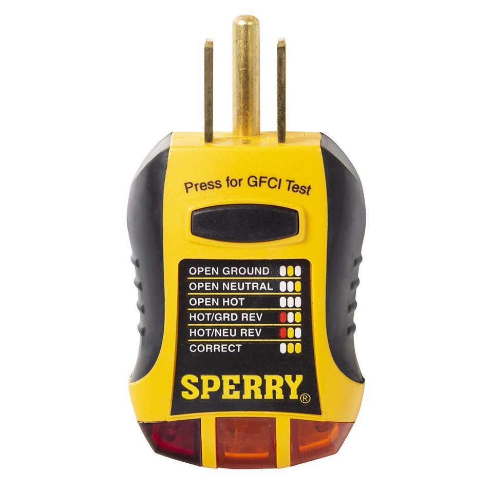 Hermitshell Hard Case For Sperry GFI6302 GFCI Outlet Tester - Protective Travel Storage (Case Only)