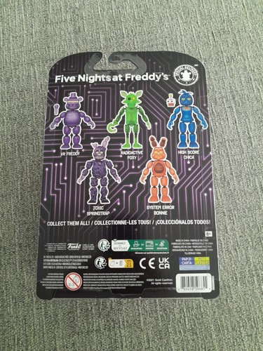 Figura Five Nights At Freddy's Bonnie System Error Funko Brilla en la Oscuridad Totalmente Nueva - Imagen 3 de 6