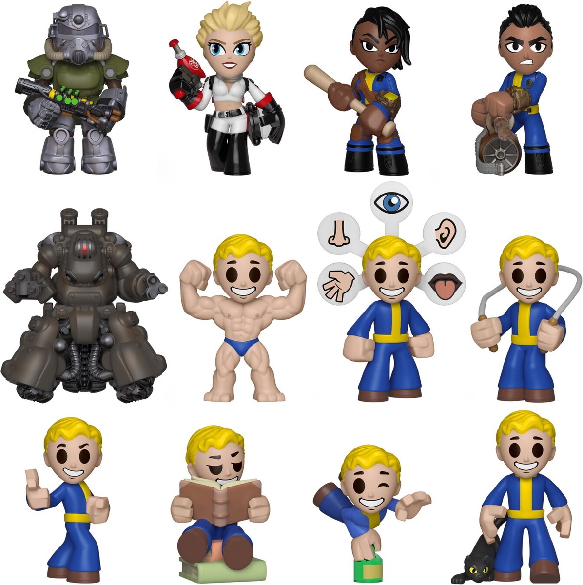 Fallout - Funko Mystery Minis - Vinyl Figur | eBay