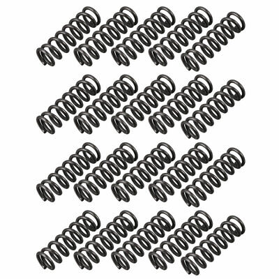 1.2mm Wire Dia 8mm Outer Diameter 25mm Long Compression Spring Black 20pcs 604267661150 