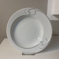 24.12.082 Rosenthal Asimmetria Weißgold 1 x Suppenteller  D 22,8 cm H 3,8 cm