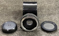 Vintage Cosina 2x Auto Telemax MC PK Lens Fits Pentax Mv1 With Case