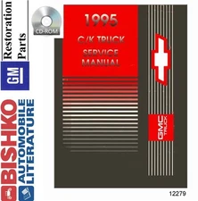 1995 Chevrolet & GMC Light Duty C/K Truck Shop Service Repair Manual CD