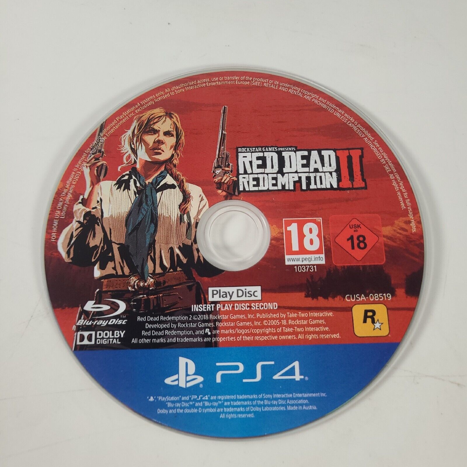  Red Dead Redemption 2 Playstation 4 : Take 2 Interactive: Video  Games