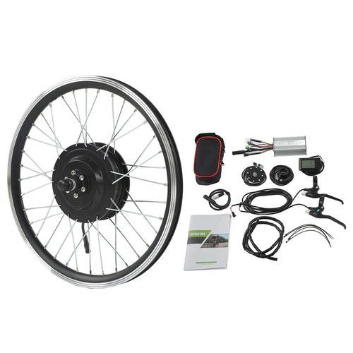 New Front Wheel 36V 500W Hub Motor Electric Conversion Kit Front Brushle - Picture 11 of 31
