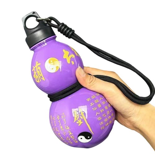 Gourd Water Bottle, Chinese Retro-Inspired Gourd Style Water Gourd 2024 J8M N2E1 - Picture 6 of 16