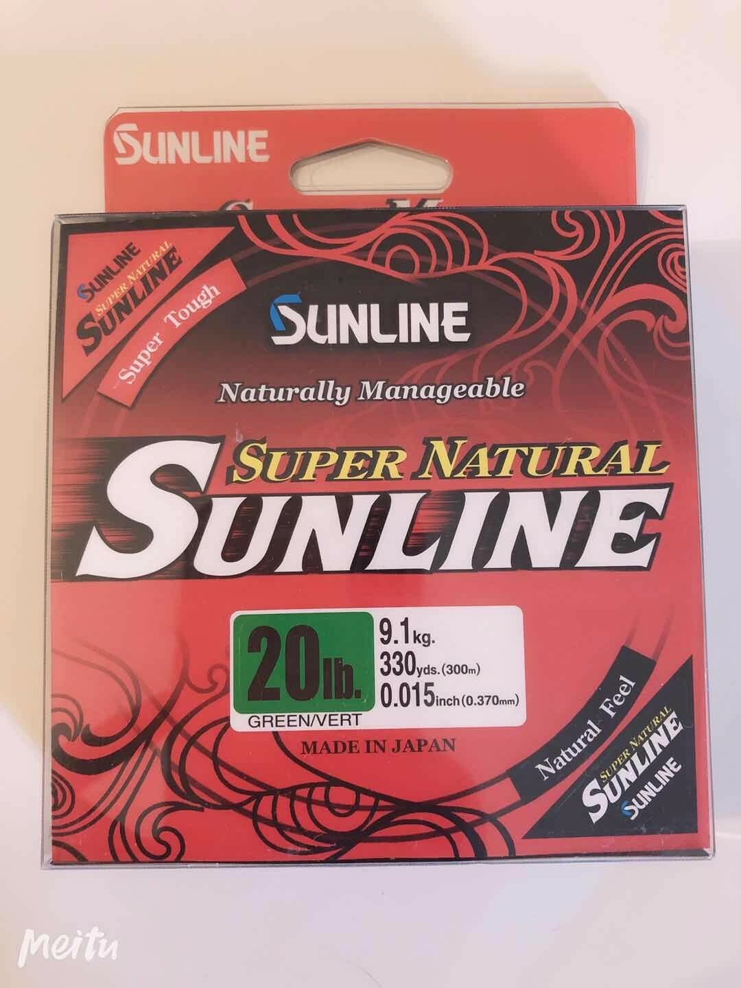 Sunline Super Natural Monofilament 20 lb "green/vert" Line (330 yd) eBay