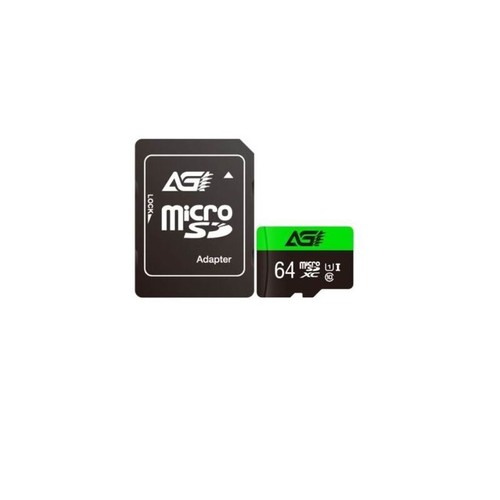 Tarjeta Micro SD AGI 64 GB CLASE 10 TF memoria SDXC SDHC para cámara de tarjeta de memoria de teléfono - Imagen 2 de 5