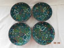 Unique Studio Art 4 Multi-Purpose Bowls 7 5/8" Signed BA-J 2013 Unused w2s7