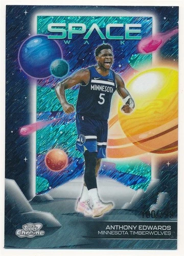 2025 Topps Cosmic Chrome Anthony Edwards Base (RAW)