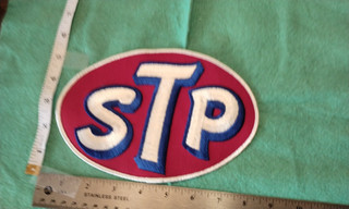 Vintage STP Racing Back patch USA Only