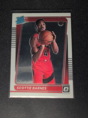 #ad #ad 2021 22 Panini Donruss Optic Rated Rookie Scottie Barnes #186 RC $1.25