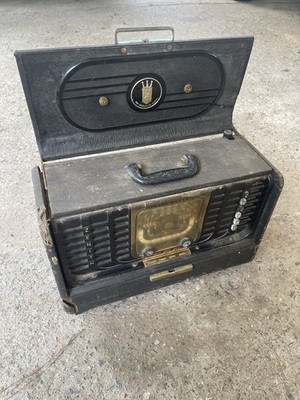 Vintage Zenith Transoceanic Tube Shortwave Radio Not Tested 